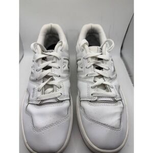 New Balance 550 White Grey Leather Sneakers GSB550PB Mens 6.5 Low Top Basketball